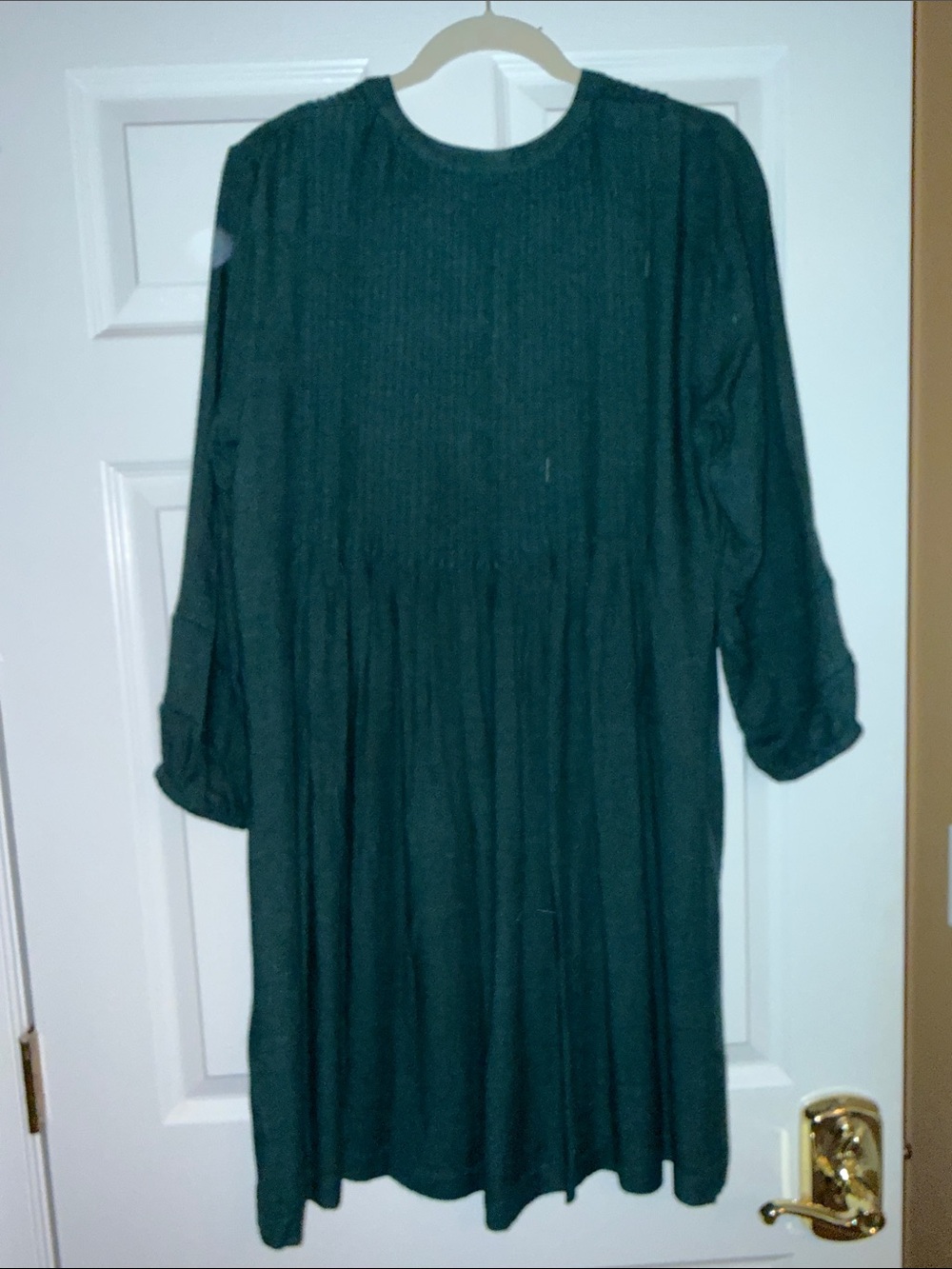J. Jill Deep Teal Ribbed Dress - Picture 9 of 11